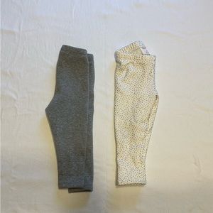 Baby Girl fleece lined leggings